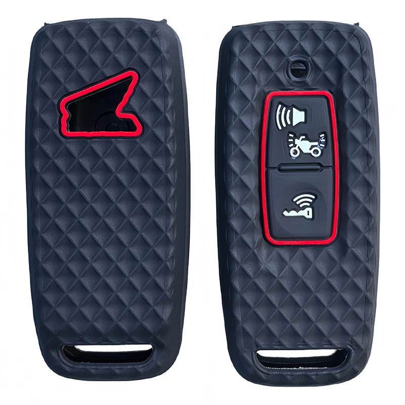 Für Honda ADV 350 PCX 160 VISION SH350 PCX 125 PCX 160 ADV 150 SH350i VISION 110 2021 2022 2023 Motorrad Silikon Schlüssel Abdeckung Fall Image