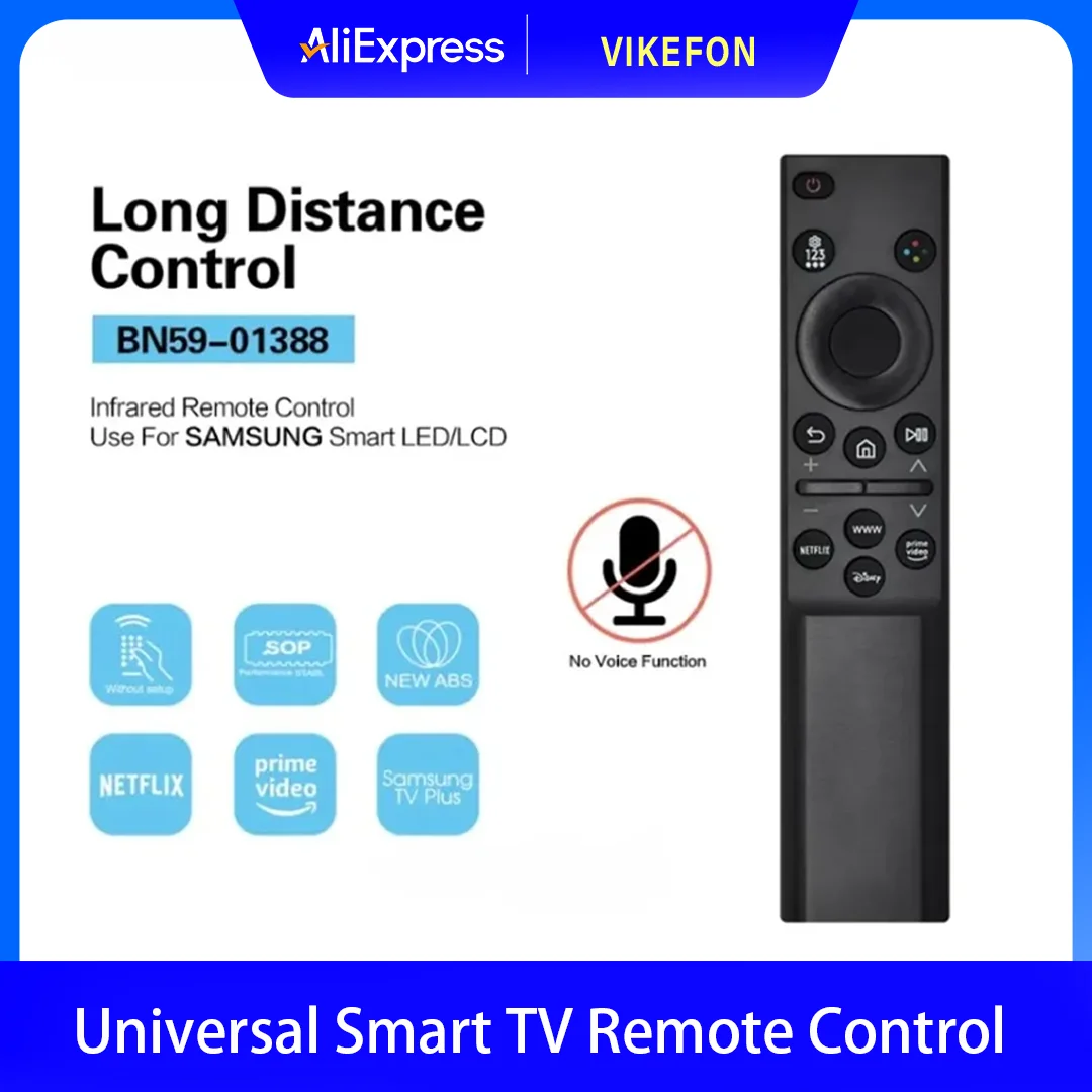 BN59-01259B BN59-01259D Ersatz für Samsung HD 4K SMART TV FERNBEDIENUNG BN59-01259E BN59-01258E BN59-01260A BN59-01266A Image