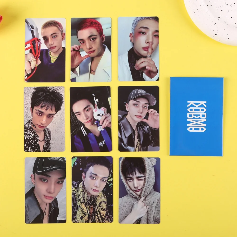 Stray Kids KARMA Merch Fotokartenalbum Lomo Karten SKZOO BANGCHAN FELIX HAN Fotobuch Sammlungskarte Poster Postkarte Fotos Geschenk Image