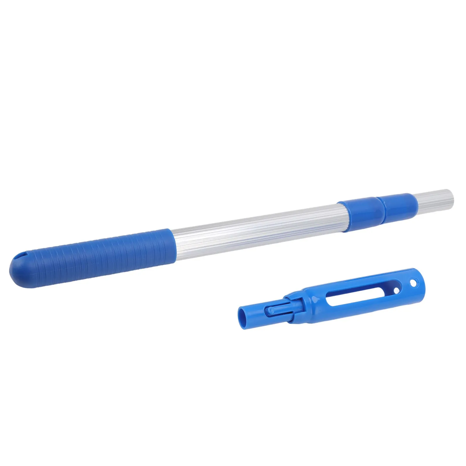 Schwimmbades tange 3-teilige Teleskops tange Aluminium abnehmbares Schwimmbad reinigungs zubehör zum Abschöpfen von Netz bürsten Image