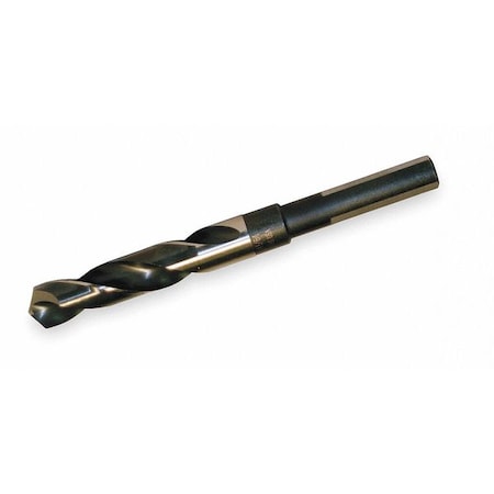 CLE-LINE C17078 118 Degree Silver & Deming Drill with 1/2 Reduced Shank