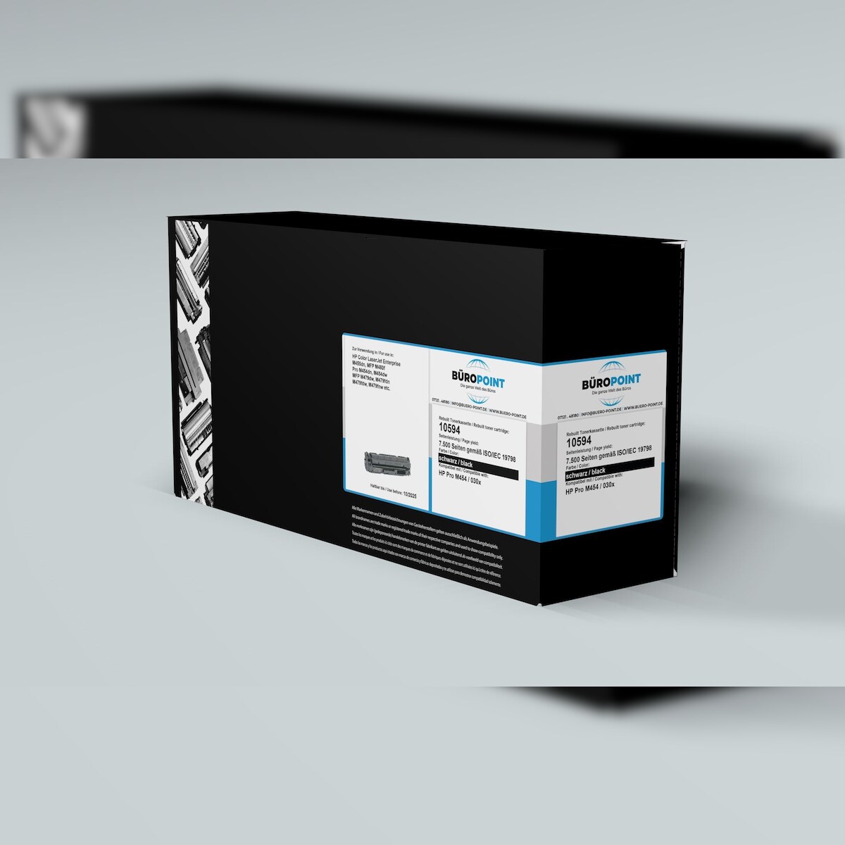 TK-3100 Rebuilt Toner-Kit für Kyocera Ecosys M3040, M3540, FS-2100D,FARBE: Schwarz Image