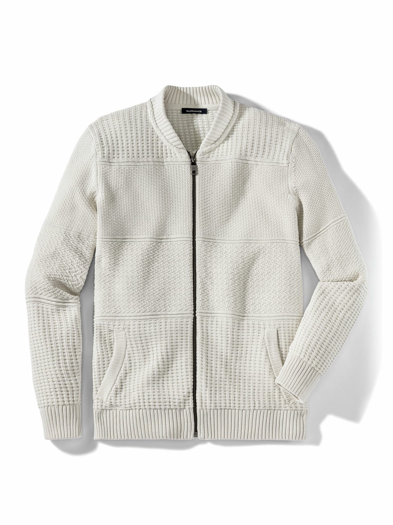 Zip-Jacke Strukturmix Image