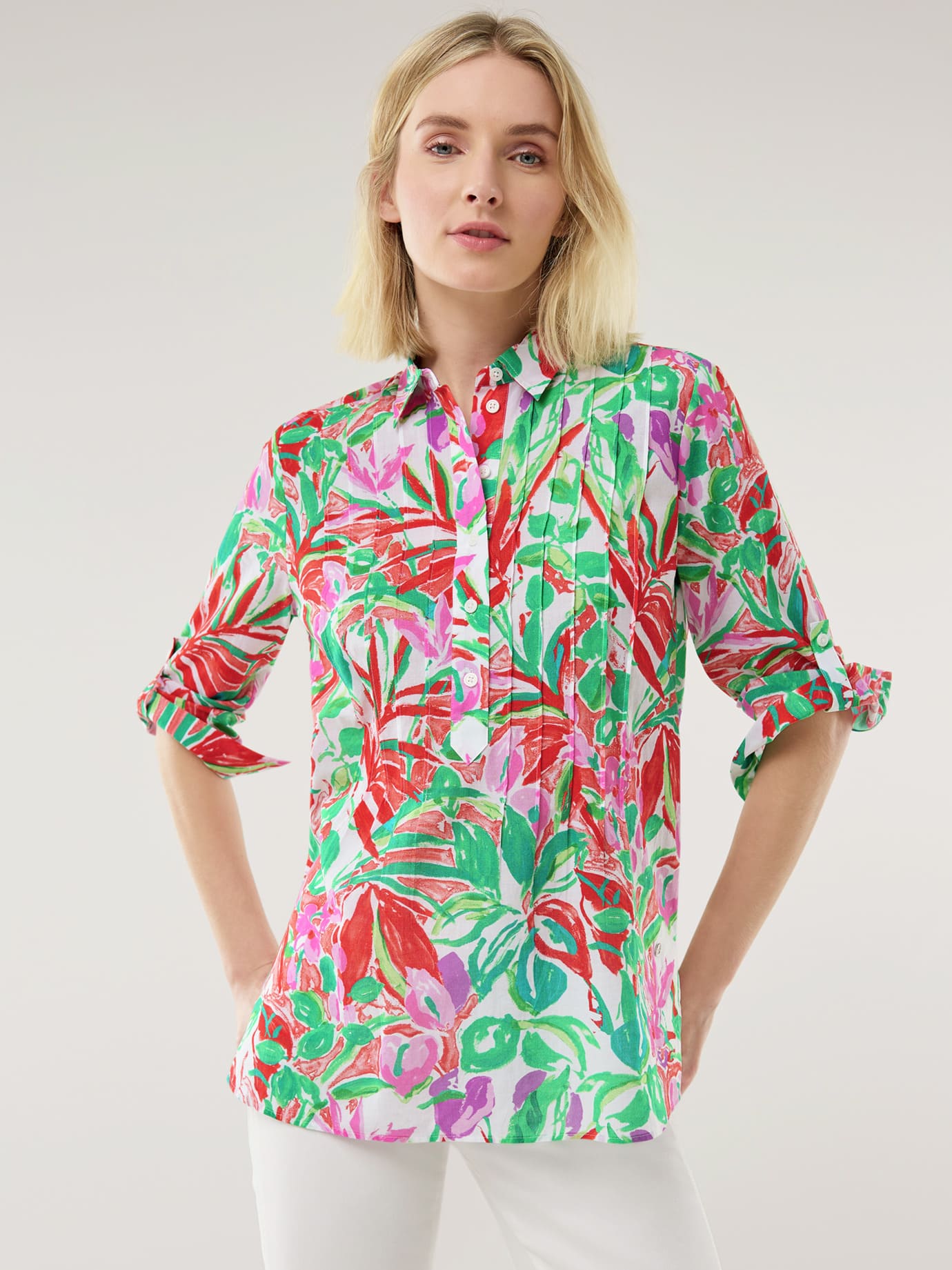 Baumwoll Tunika Flora Image