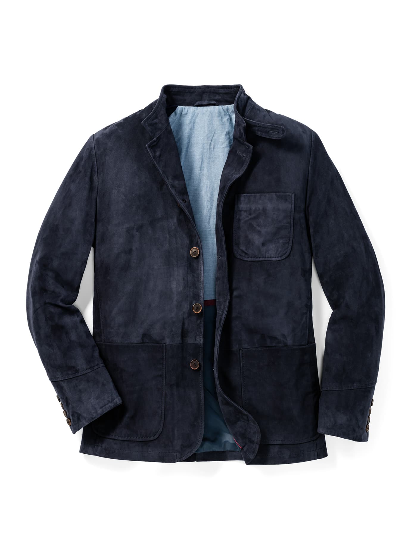 Ziegenvelours-Lederjanker Image