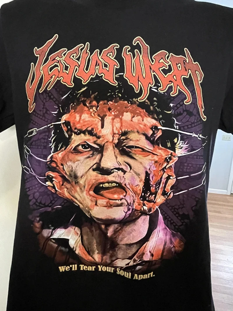 Sommer Heißer Verkauf frauen Rundhals Kurzarm Jesus Abzeichen T-shirt, frauen Rundhals Kurzarm Shirt Image
