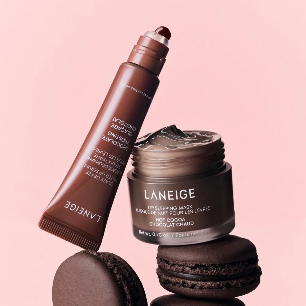 Laneige Ciambella Balsamo per labbra Leggero Idratante Nutriente Specchio Lucidalabbra Fragola Lampone Labbra naturalmente carnose a lunga durata
