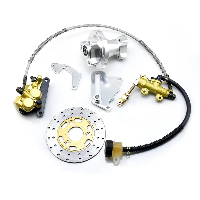 10-Zoll-Aluminiumräder für Trail Bike Z50 Motorrad mit Bremsbacken-Bremsscheibenversion vorne oder hinten Trommelbremse Image