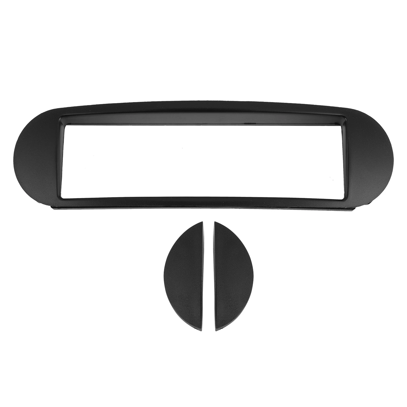 1Din Center Control Audio Fascia CD MP3 DVD Panel Stereo Player Rahmen Auto Innenverkleidung Schwarz für Volkswagen Beetle 1997-2010 Image