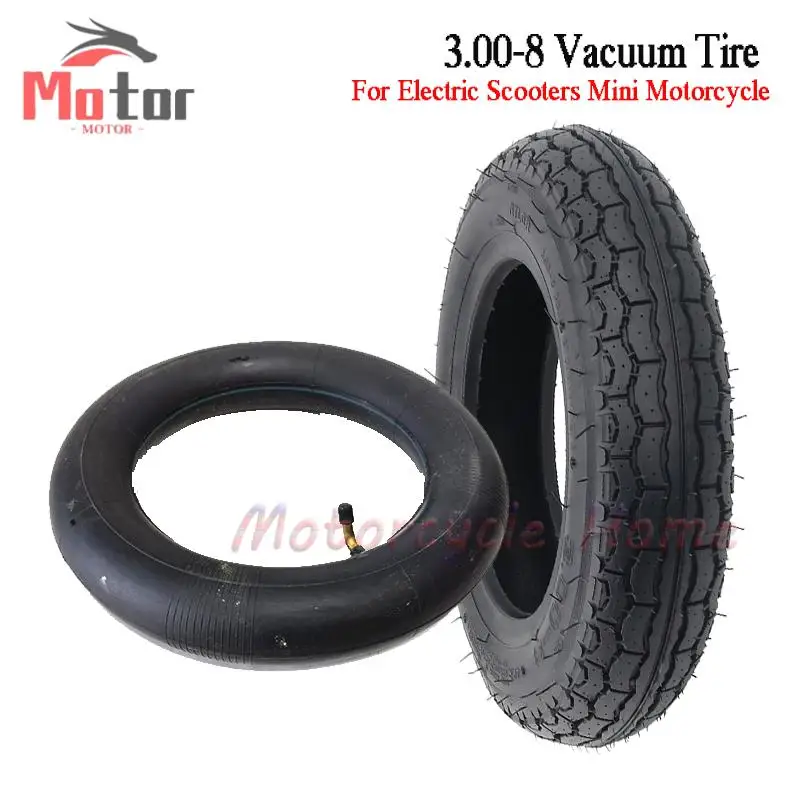 Verschleißfester und dickerer 3.00-8 Vakuumreifenriemen 3.00-8 Innenschlauch für Mulan 50 Trolley-Radreifen 300-8 Elektrofahrzeug Image