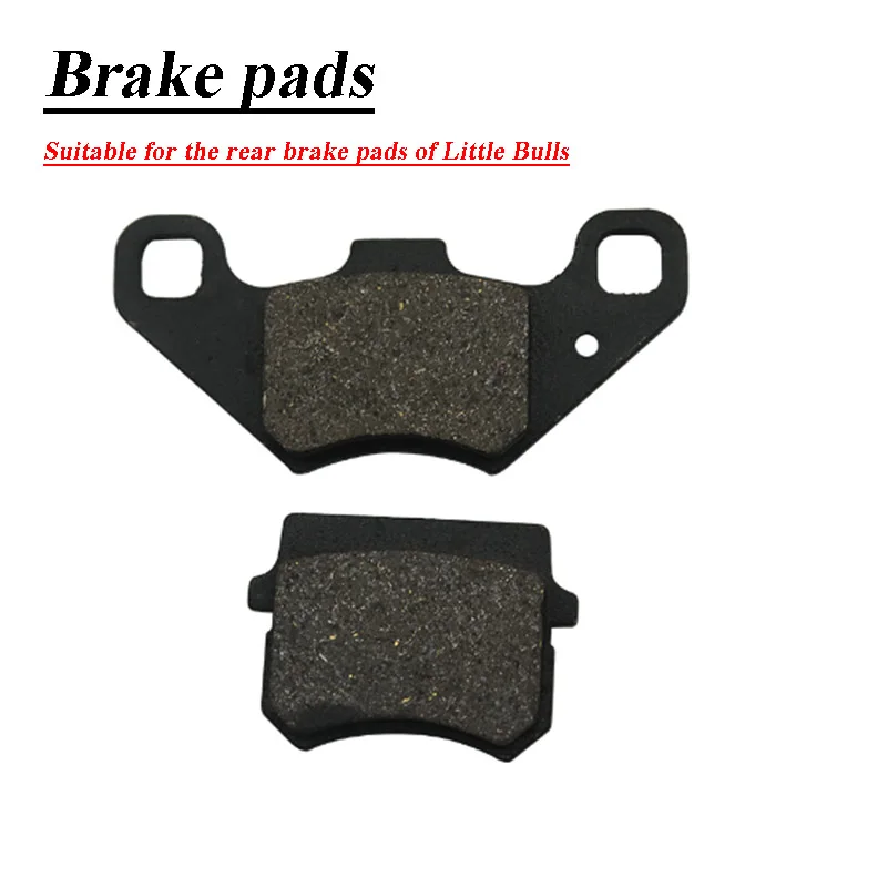 Motorrad vordere Scheiben bremsbeläge Schuhe für 50cc 70cc 110cc 125cc 150cc atv kleine Bull hintere Bremsbeläge Image