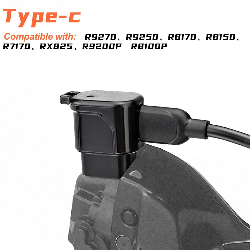 Typ-C-Ladeadapter für elektronische Gruppen mit 12 Geschwindigkeiten R9270/R9250/R8170/R8150/R7170/RX825 und Leistungsmesser-Kurbel R9200-P/R8100-P Image