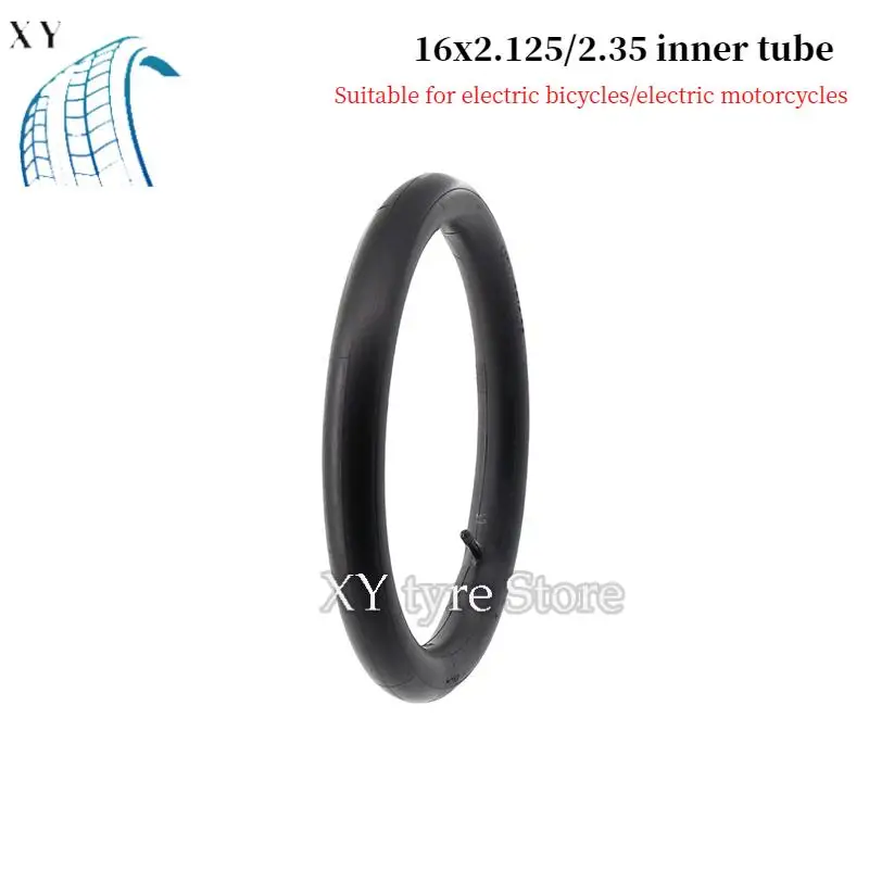16 Zoll für Elektrofahrräder/Elektromotorräder Schlauch 16x2,35 Verdickung 16x2,125/2,35 Schlauchreifen 16x2,125 Image