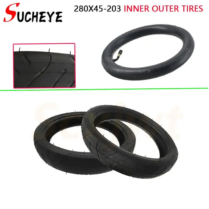 280x45-203 aufblasbare Innen- und Außenreifen werden für Kinderwagen-Innen- und Außenreifen verwendet Image