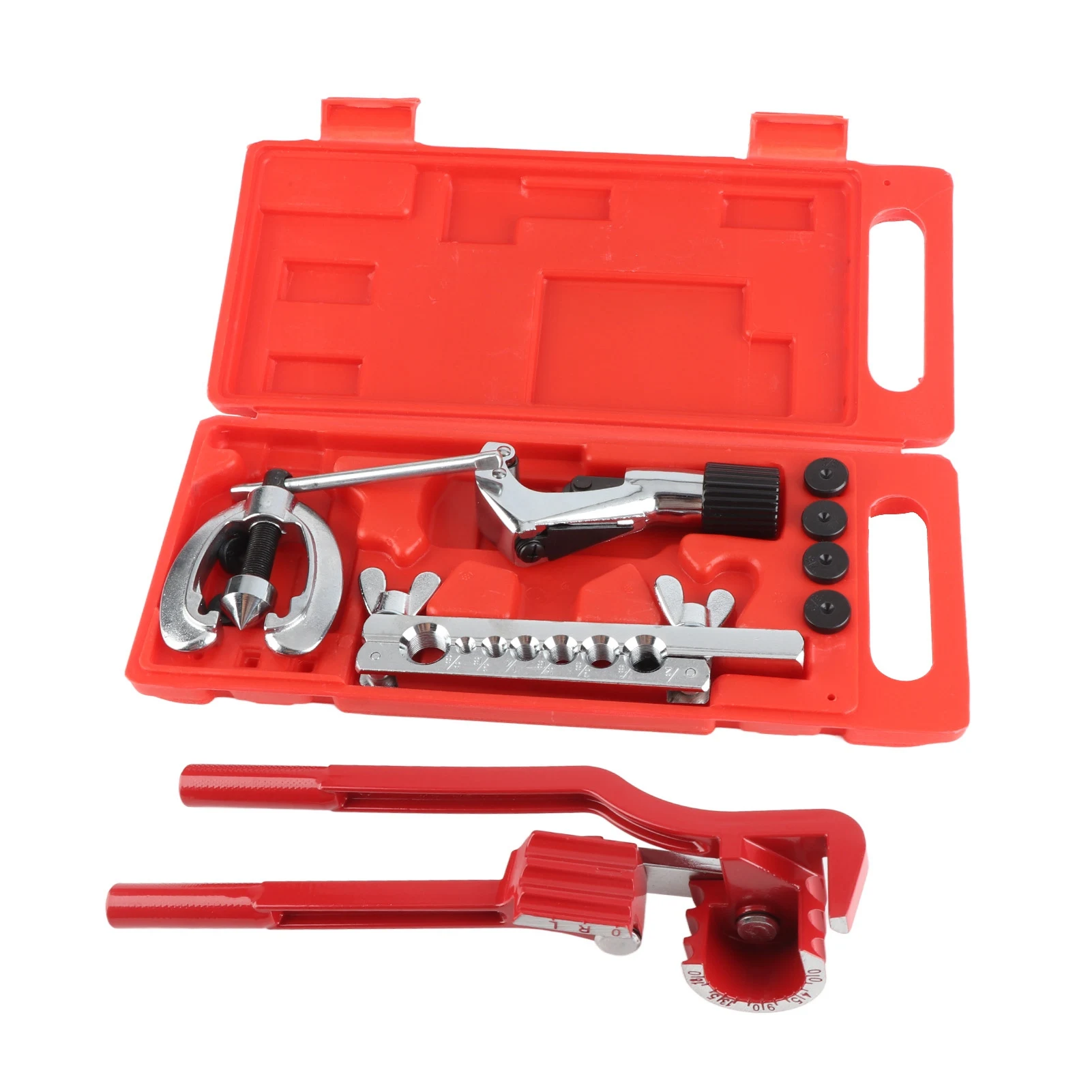 11-teiliges Rohrfackel-Kit Brems-Kraftstoffrohr-Reparatur-Fackel-Kit mit Fräser-Biege werkzeugs atz Image