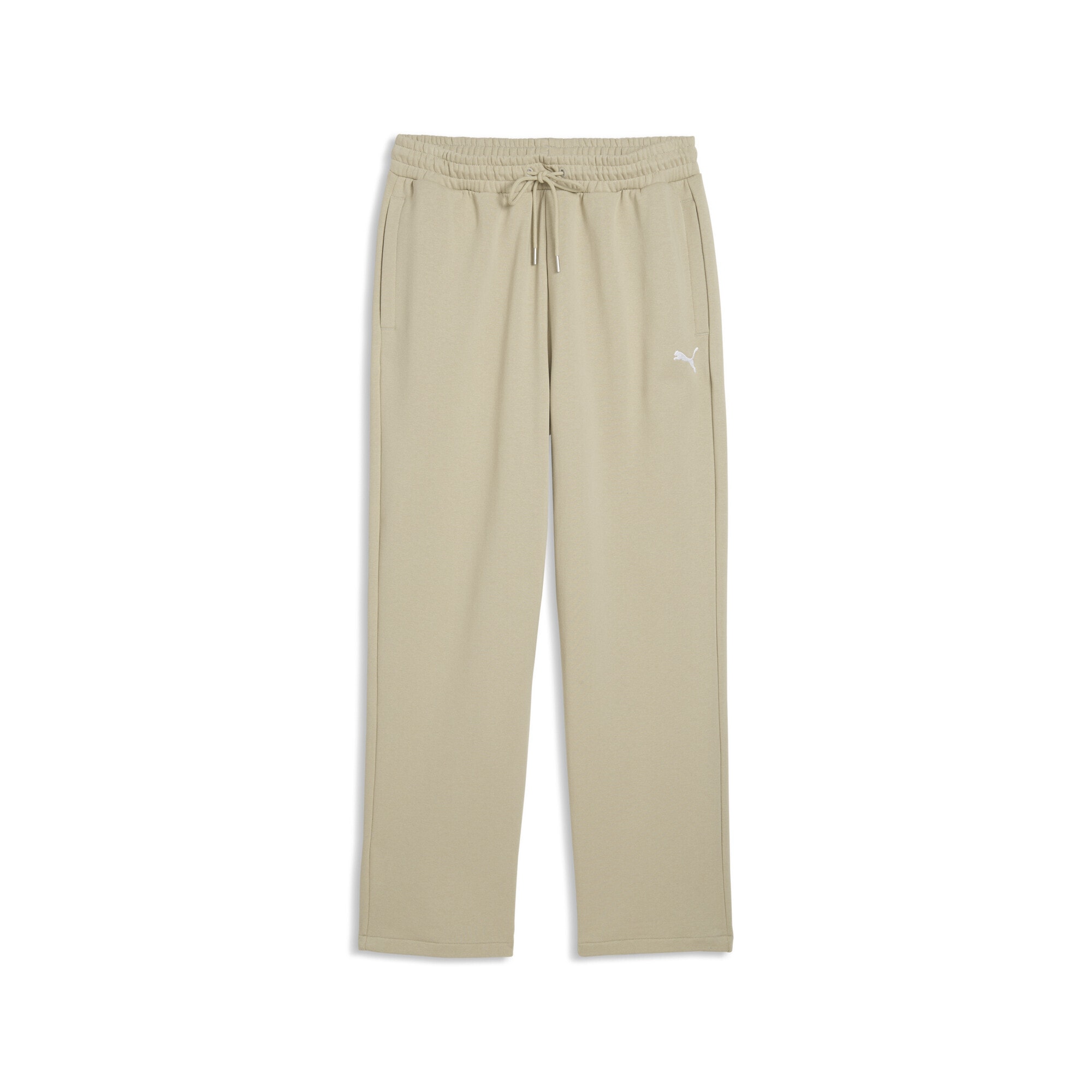 Sporthose PUMA "WARDROBE ESS Relaxed Jogginghose Herren", Herren, Gr. XL, Normalgrößen, pebble gray beige, Obermaterial: 100% Baumwolle; Seitentasche – Oben: 100% Baumwolle; Rücktaschenbeutel: 100% Baumwolle, unifarben, relaxed fit, Hosen Sporthose