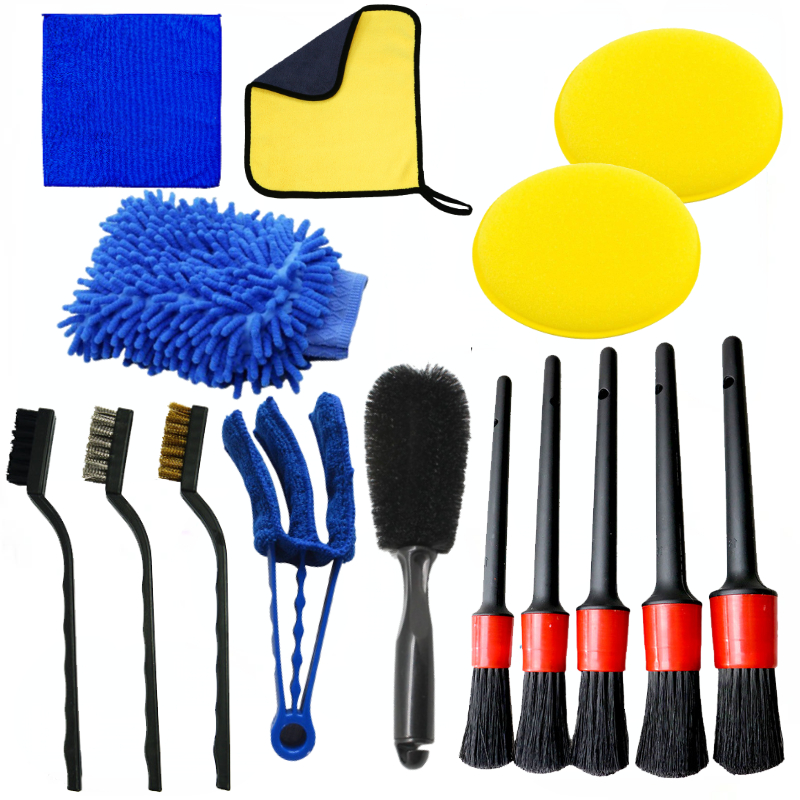 Auto Cleaning Kit, Car Detailing Brush Set For Air Outlets And Gaps Auto Cleaning Kit, Car Detailing Brush Set For Air Outlets And Gaps