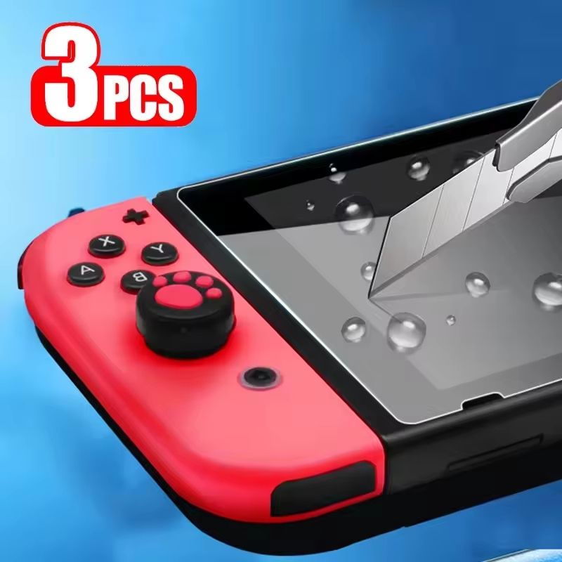 Tempered Glass Screen Protector For Nintendo Switch NS OLED And Switch Lite 3pcs For Switch Lite