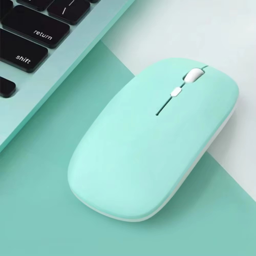 Silent Wireless Bluetooth Mouse, Portable Computer Mice, Universal Gaming Mouse For Lenovo Laptop, Tablet white