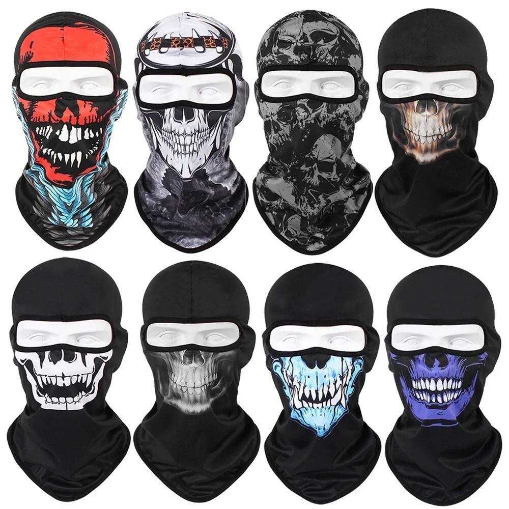 Tactical UV Protection Balaclava Full Face Mask For Skiing Cycling And Motorcycle Helmet Liner j