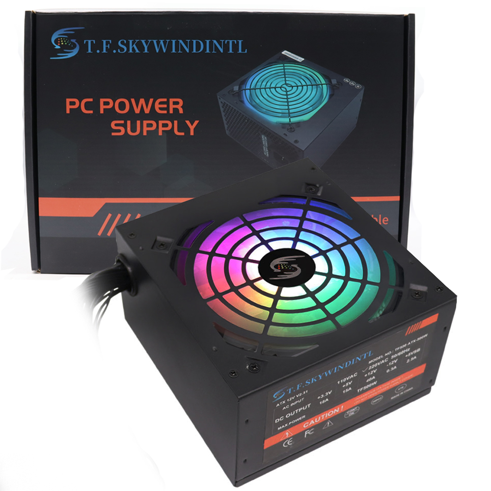 Computer Power Supply, ATX PSU For PC Gamers And Office Computer Power Supply, ATX PSU For PC Gamers And Office