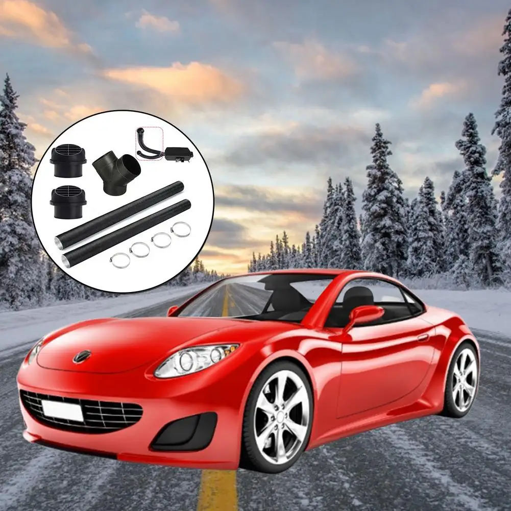 75mm Auto Auto Heizung Rohr Kanal Warmluft auslass Entlüftung schlauch Clips Set Ebers pacher Standheizungen 2021 ne Image