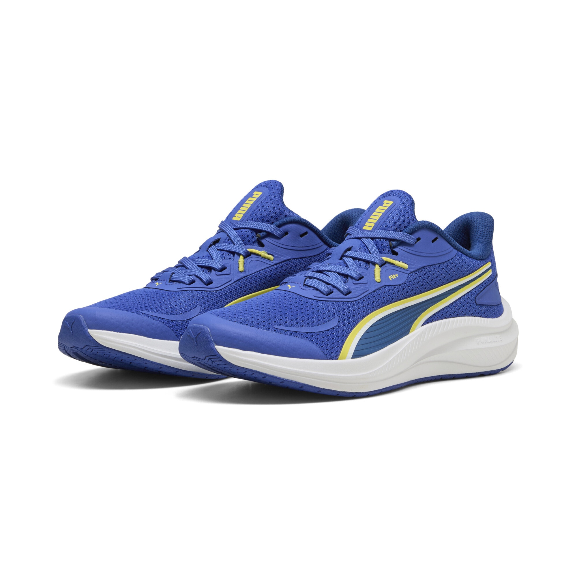 Sneaker PUMA "Skyrocket Lite 2 Schuhe Jugendliche", Damen, Gr. 35,5, royal sapphire weiß blau, Obermaterial: Synthetik, Textil; Futter: Textil; Innensohle: Textil; Laufsohle: Gummi, Synthetik, Schuhe Sneaker