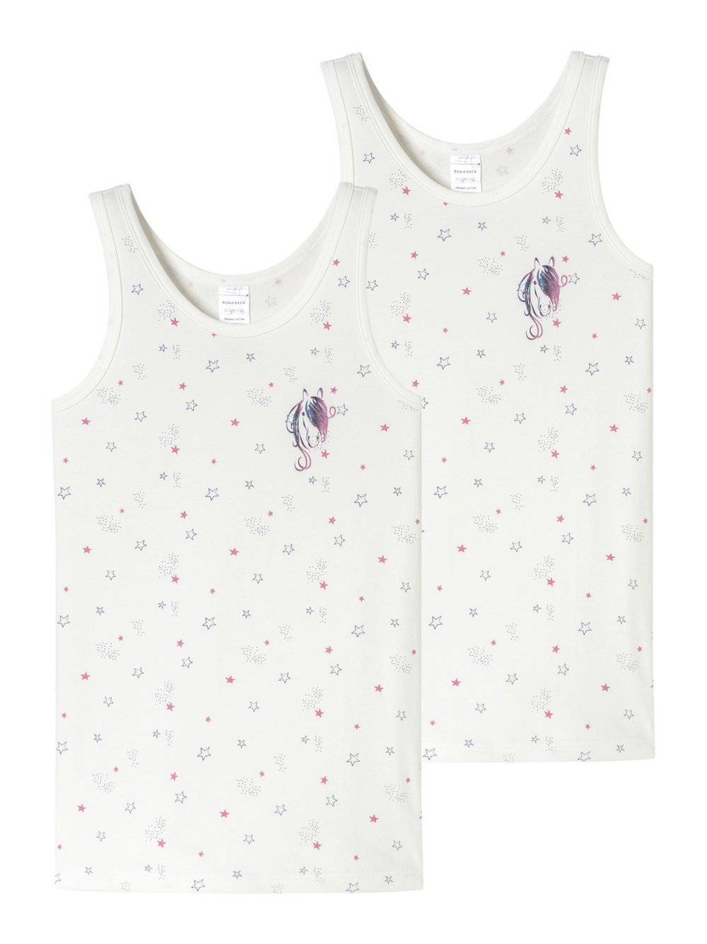 Schiesser Unterhemd Mädchen weiß, 116 Image
