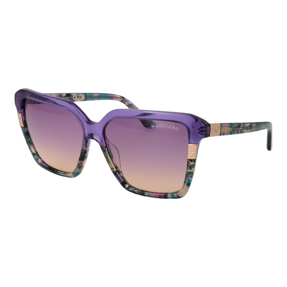 Lila Acetat Sonnenbrille Image