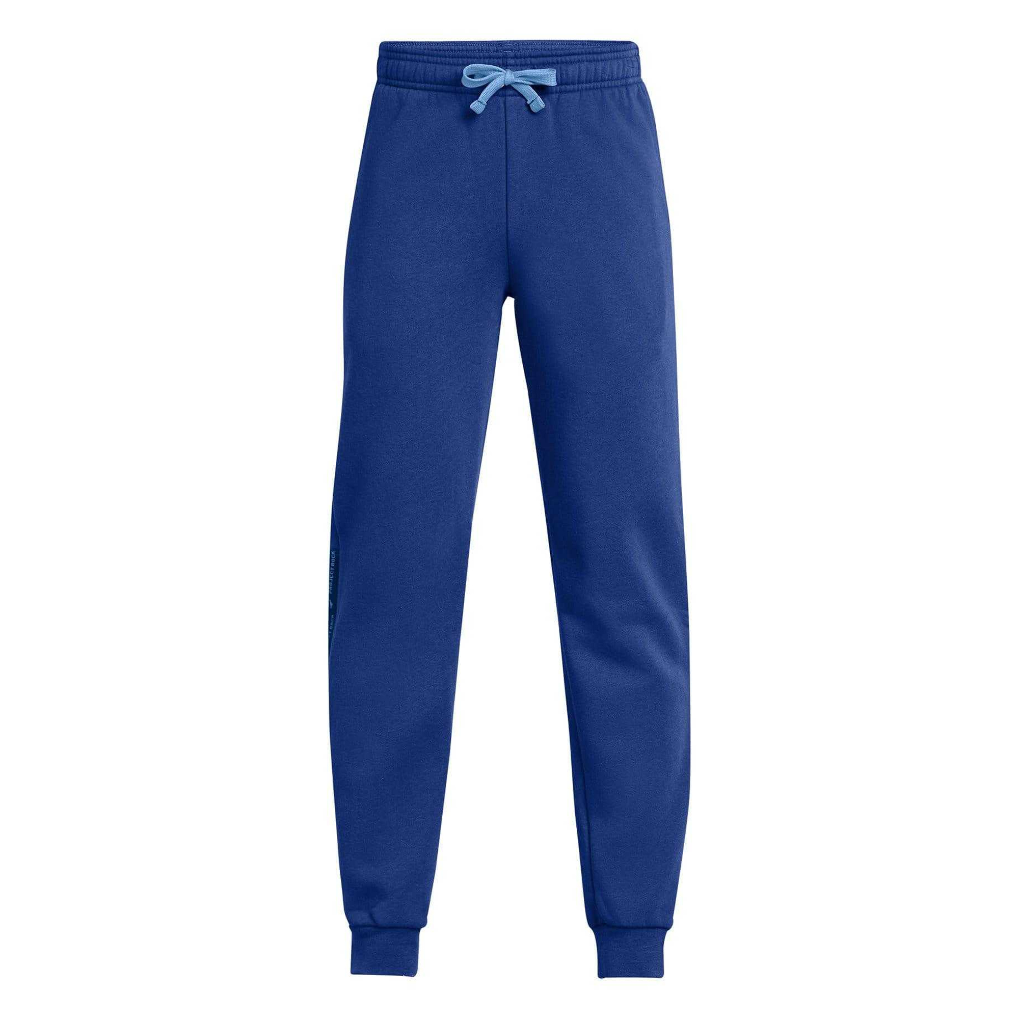 Under Armour - "Project Rock Rival" Jogginghosen für Kinder (Blau) Image