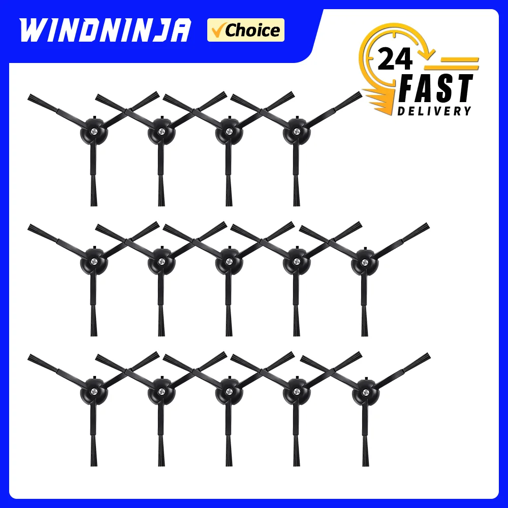Ersatz-Seitenbürsten für Eufy X8 Pro X8 Pro SES Roboter-Staubsauger, perfekte Passform, kratzfest, langlebige Zubehörteile Image