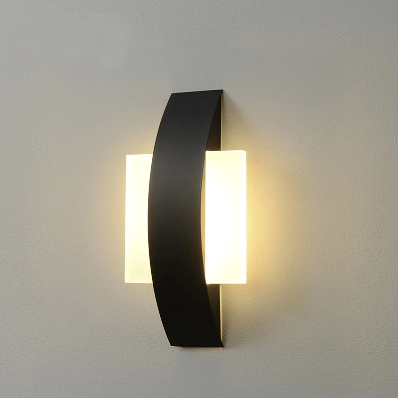 Einfache Moderne Acryl Wand Lampe Nordic Schlafzimmer Nachttisch Lampe Hotel Gästezimmer Studie Hotel Wand Lampe
