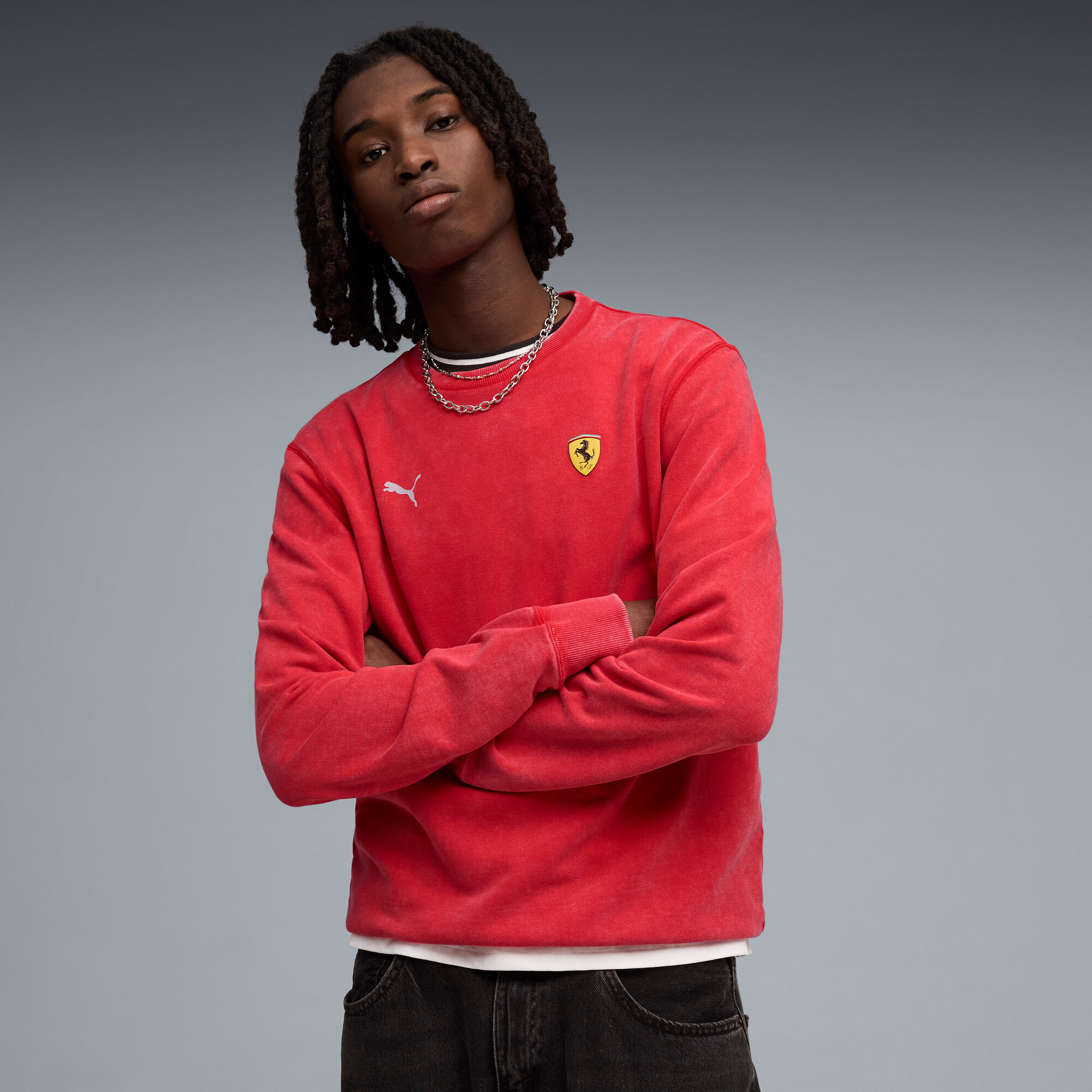 Ferrari Sweatshirt von Puma – Rot Image