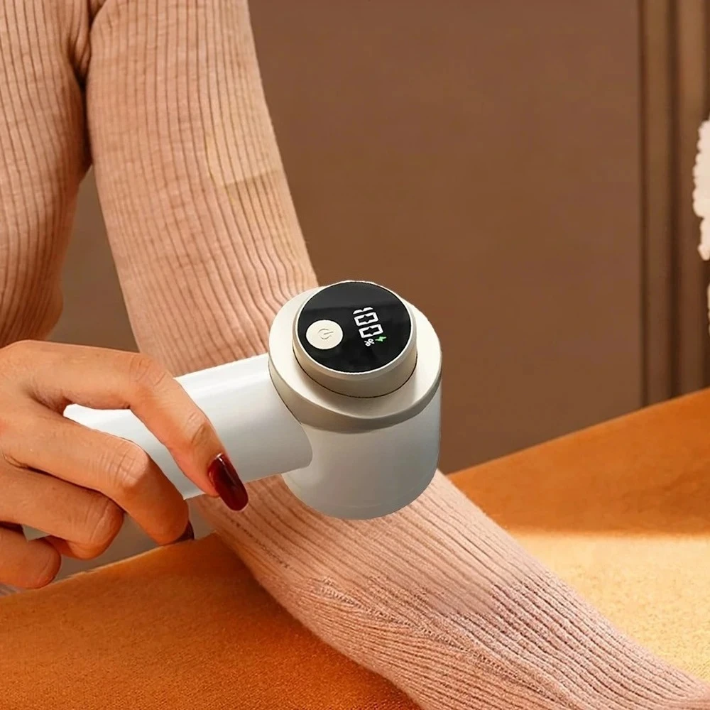1 stücke Elektrische Lint Remover Wiederaufladbare Stoff Rasierer Für Kleidung Kleidung Flusen Entferner Tragbare Elektrische Haar Ball Trimmer Image