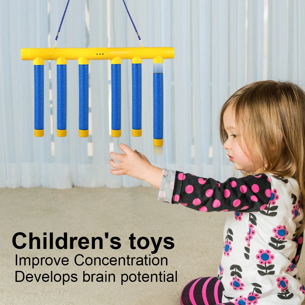 Reflex Drop Sticks Challenge-Spiel mit Fernbedienung, 3-Gang-Modi, Hand-Auge-Koordination und Reaktions-Trainingsspielzeug für Kinder Image