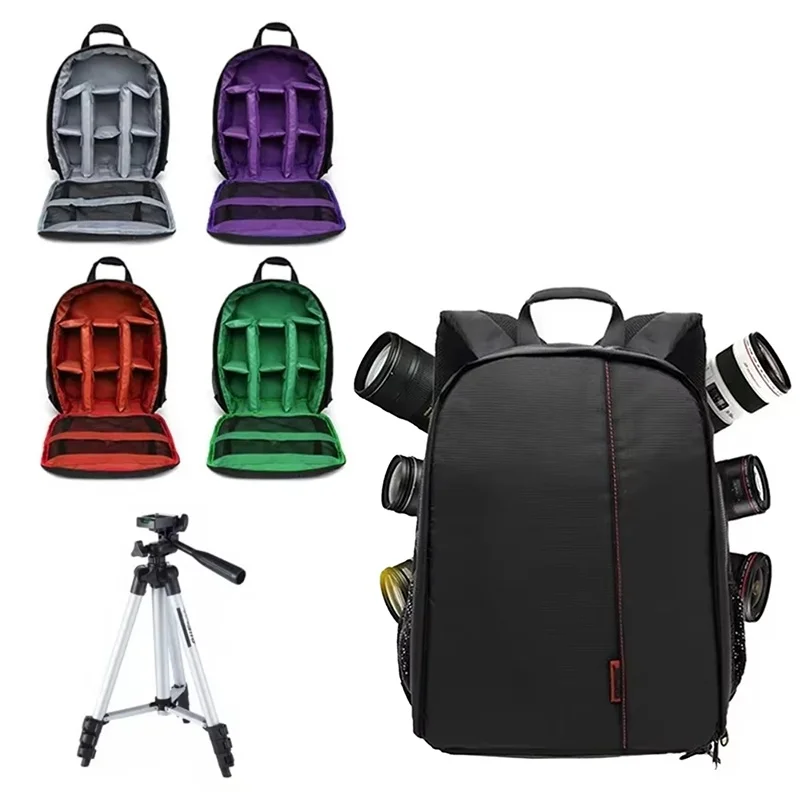 Outdoor Kamera Rucksack Video Digital Schulter Kamera Tasche Wasserdichte Foto Rucksack Fall DSLR Taschen Für Canon Nikon Sony Kamera