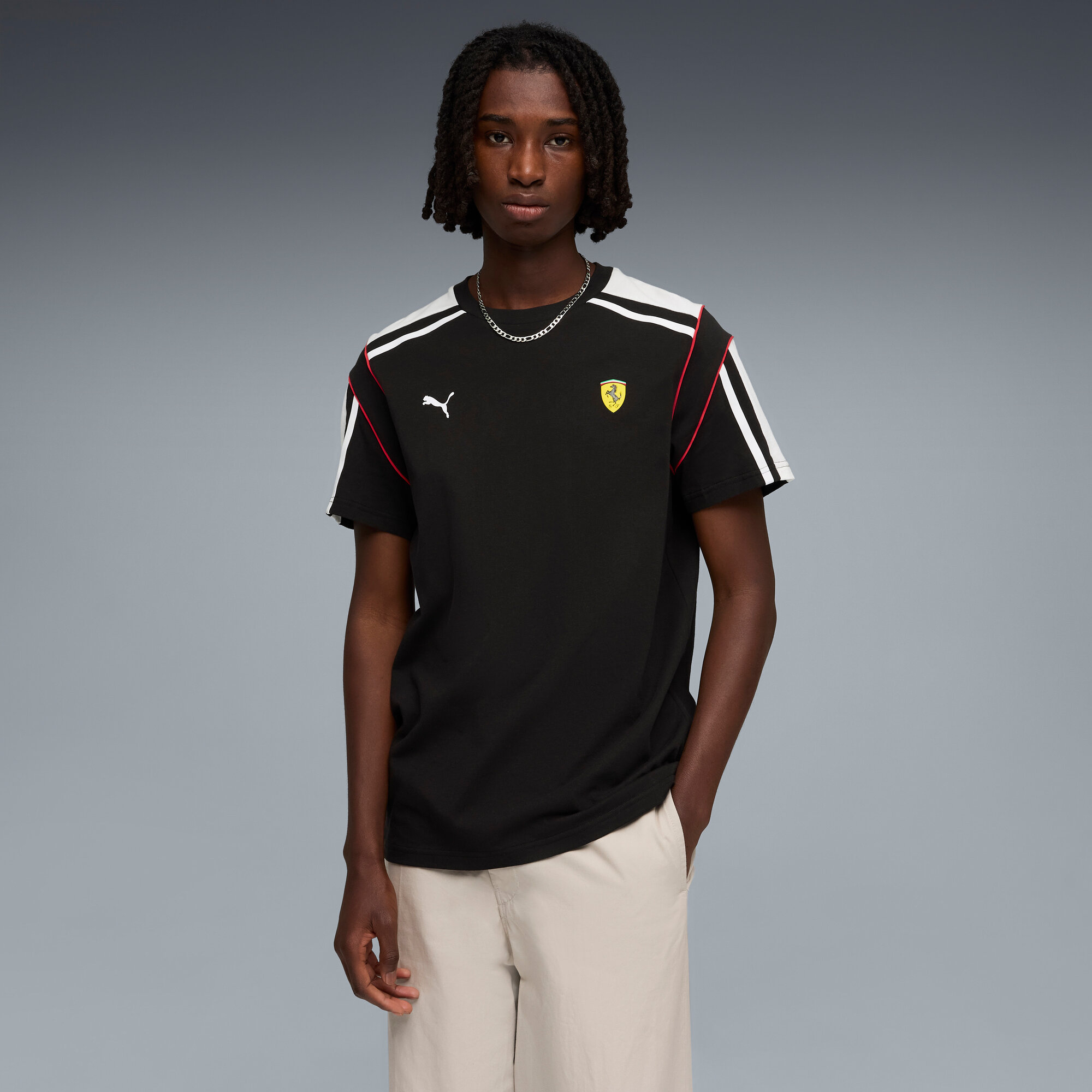 Ferrari MT7 T-Shirt von Puma – Schwarz Image
