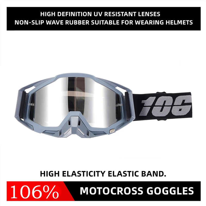 Motocross Brille Sonnenbrille Brille Radfahren Brille Mann Brille Motorrad Brille Motocross Racing Brille Motorrad Brille Image