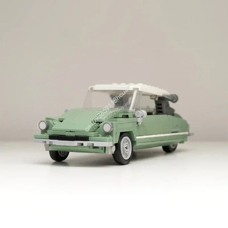 312 stücke Technische Citroen Göttin Stadt Champions SuperCar Moc Bausteine Fahrzeug Modell Ziegel Spielzeug Für Kind Weihnachten Geschenke Image