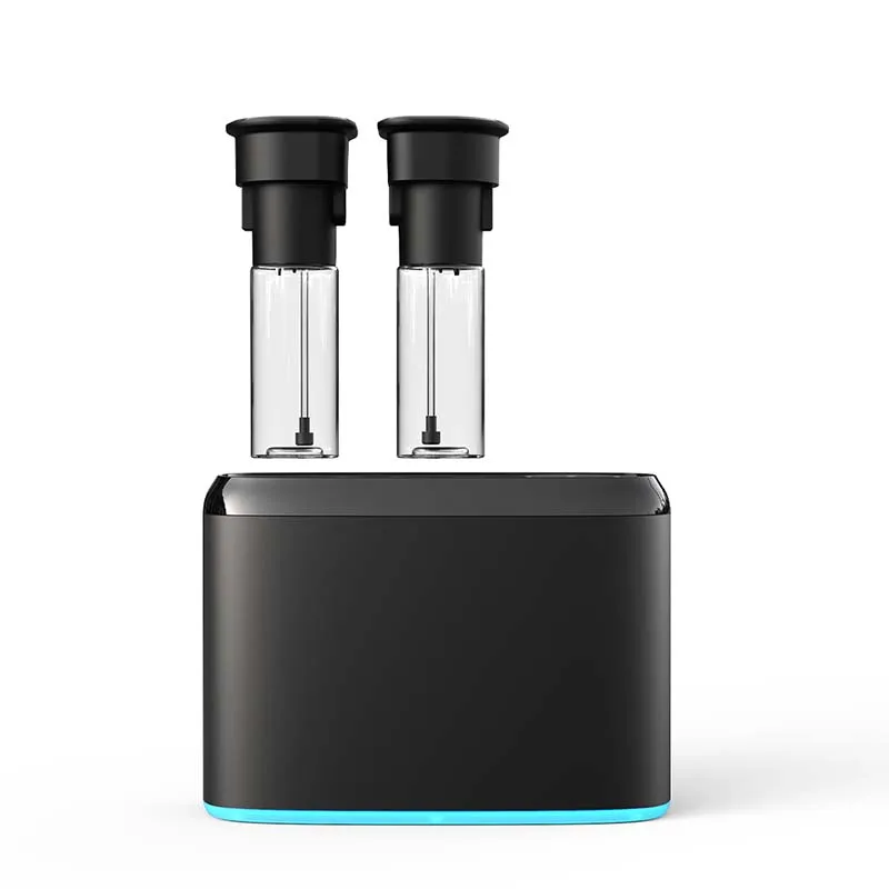 NAMSTE Intelligenter Elektrischer Aroma-Diffusor USB Aromatherapie-Diffusor Hotel-Öldiffusor Doppelkopf-Lufterfrischer für Zuhause Ohne Wasser Image