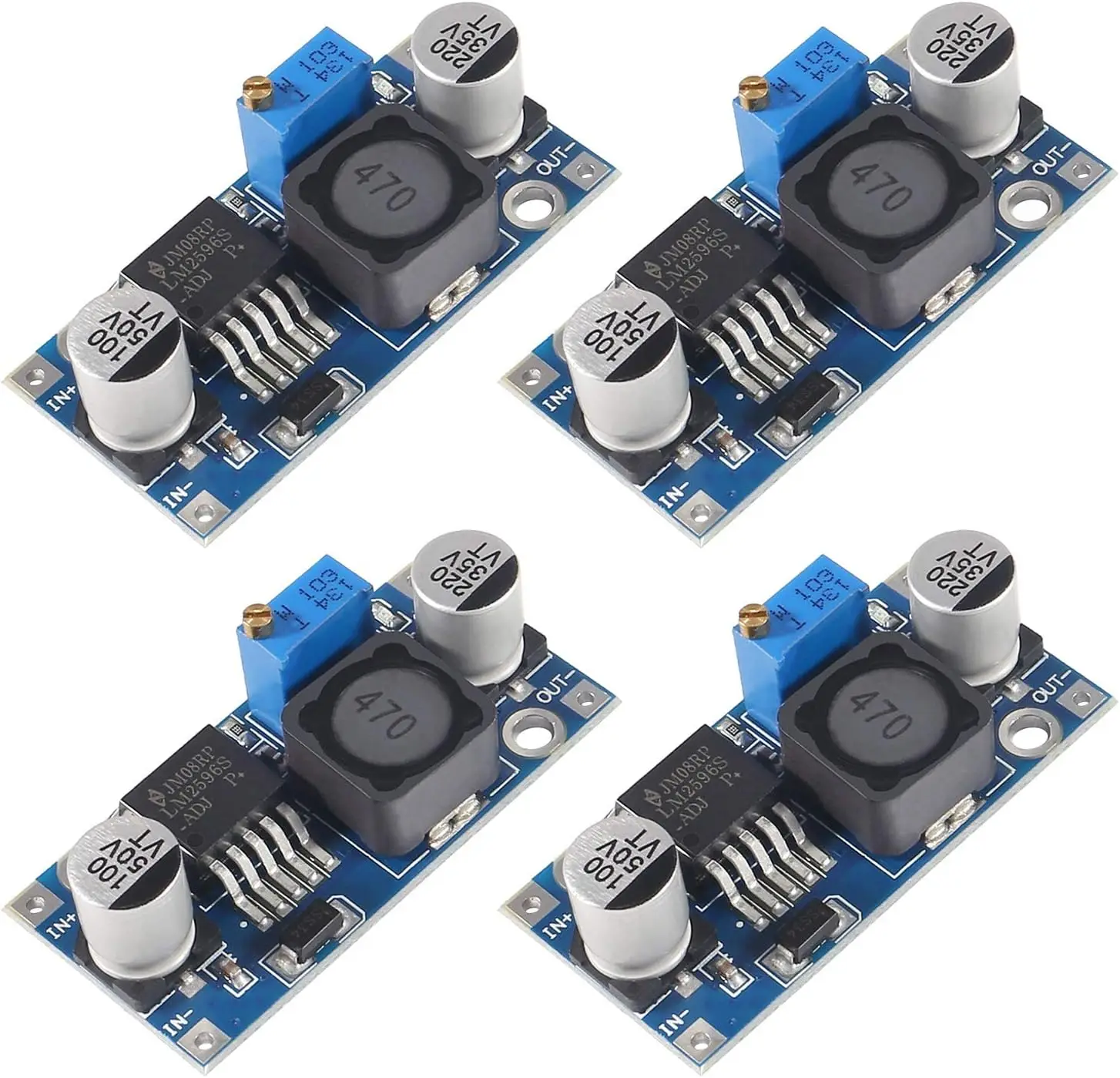 Modulo di alimentazione step-down DC-DC LM2596s Modulo step-down regolabile 3A Regolatore di tensione LM2596 24V 12V 5V 3V