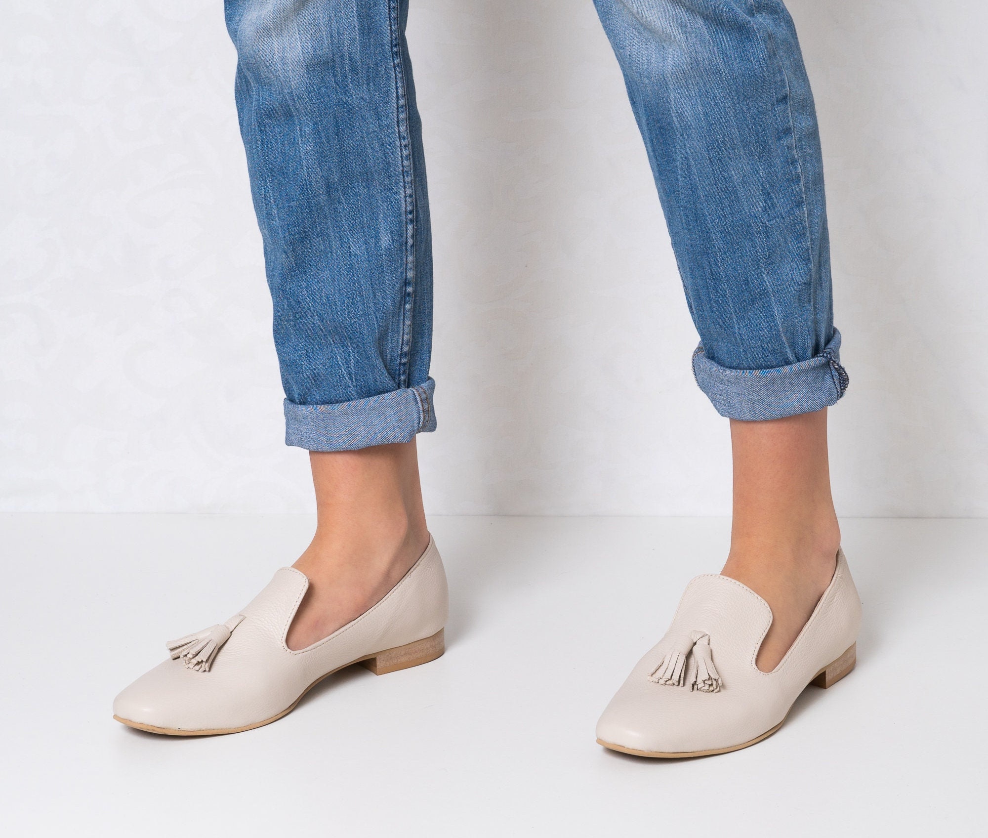 Mada - 8 mocassini in pelle in saldo negli Stati Uniti, mocassini da donna, mocassini da donna, mocassini neri, mocassini da donna, scarpe basse da do