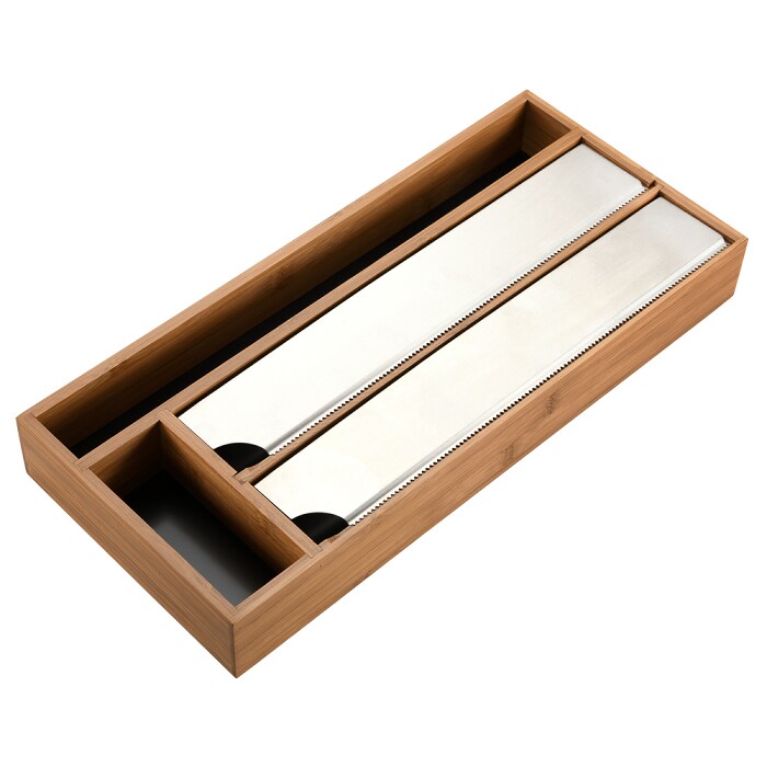 KESPER Folienspender, dunkler Bambus, FSC 5.4x42x19cm Image