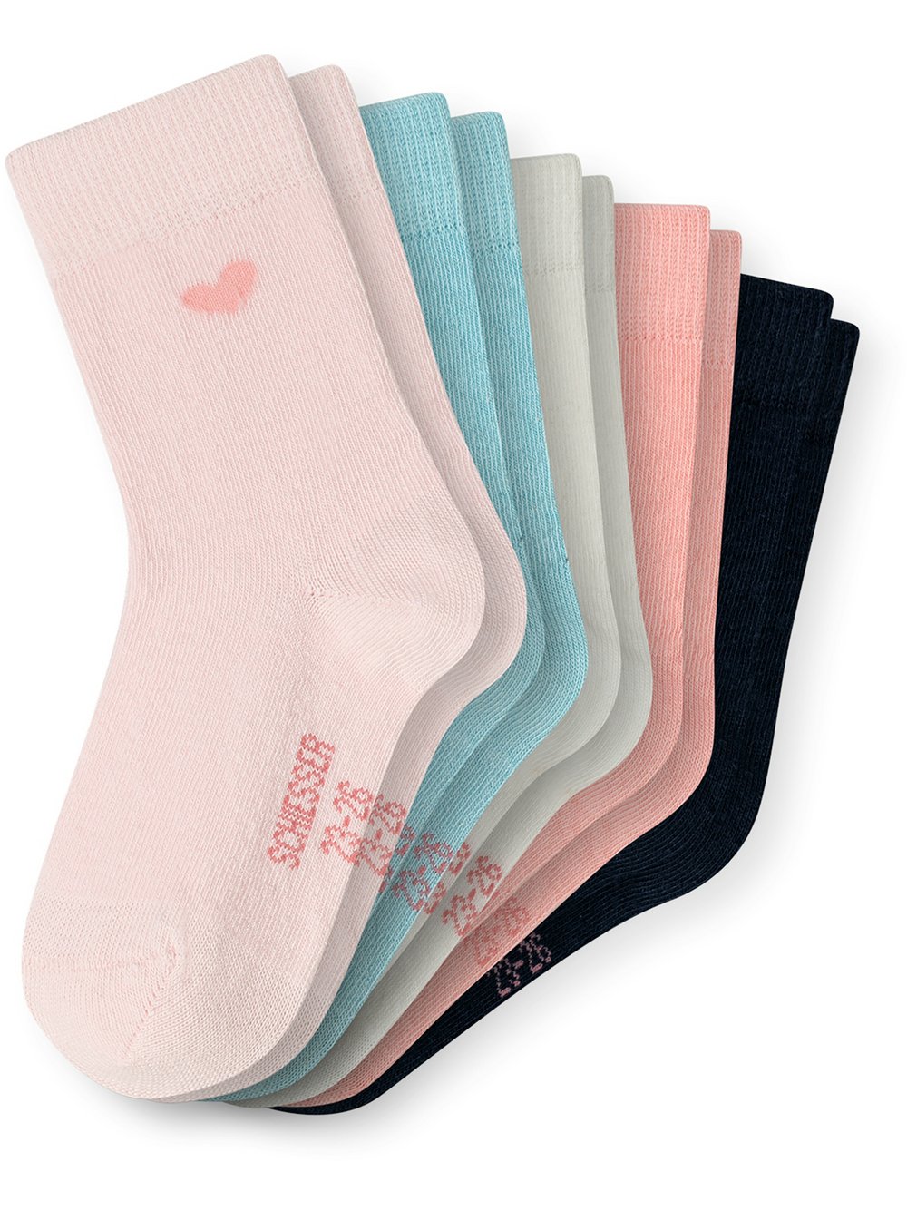 Schiesser Freizeitsocken Mädchen mehrfarbig, 19-22 Image