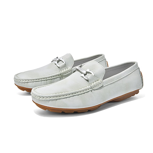 Lila Herren-Loafer aus Kunstleder – bequeme Slipper für den Alltag und entspannte Anlässe Image