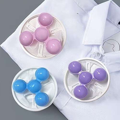 3er-Pack Waschmaschinen-Flusenfilter, verbessertes kegelförmiges Netz mit doppelter Filterleistung, wiederverwendbarer Flusenfänger für Tierhaare Flusen, kompatibel mit der Vorderseite Image