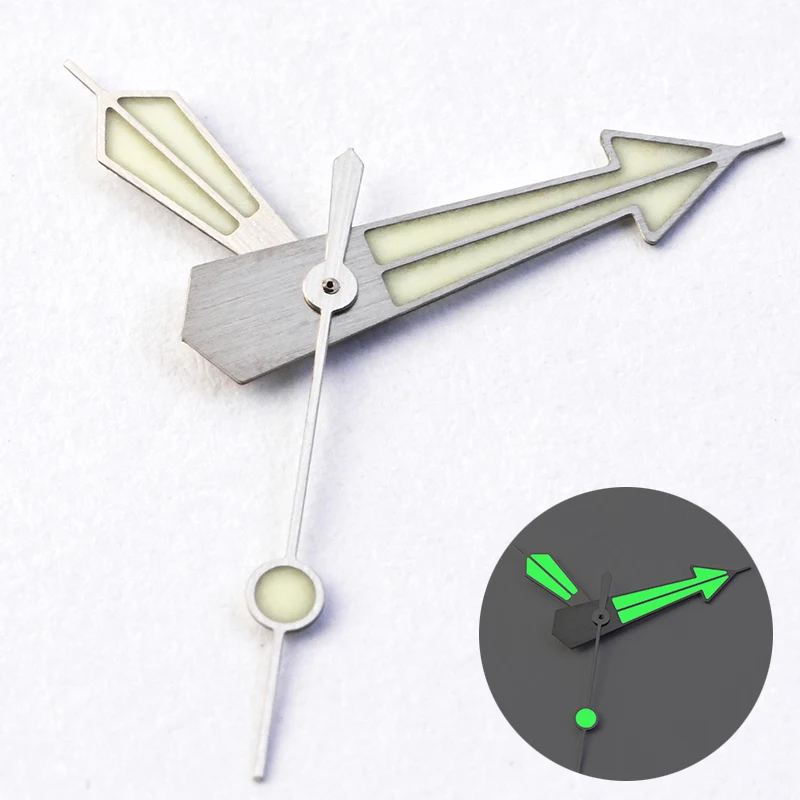 Uhrzeiger Tuna Can SKX007/009 Turtle Watch Mairine Master für NH35/NH36 Super Luminous passt Seiko Automatikwerk Uhr Mod Image