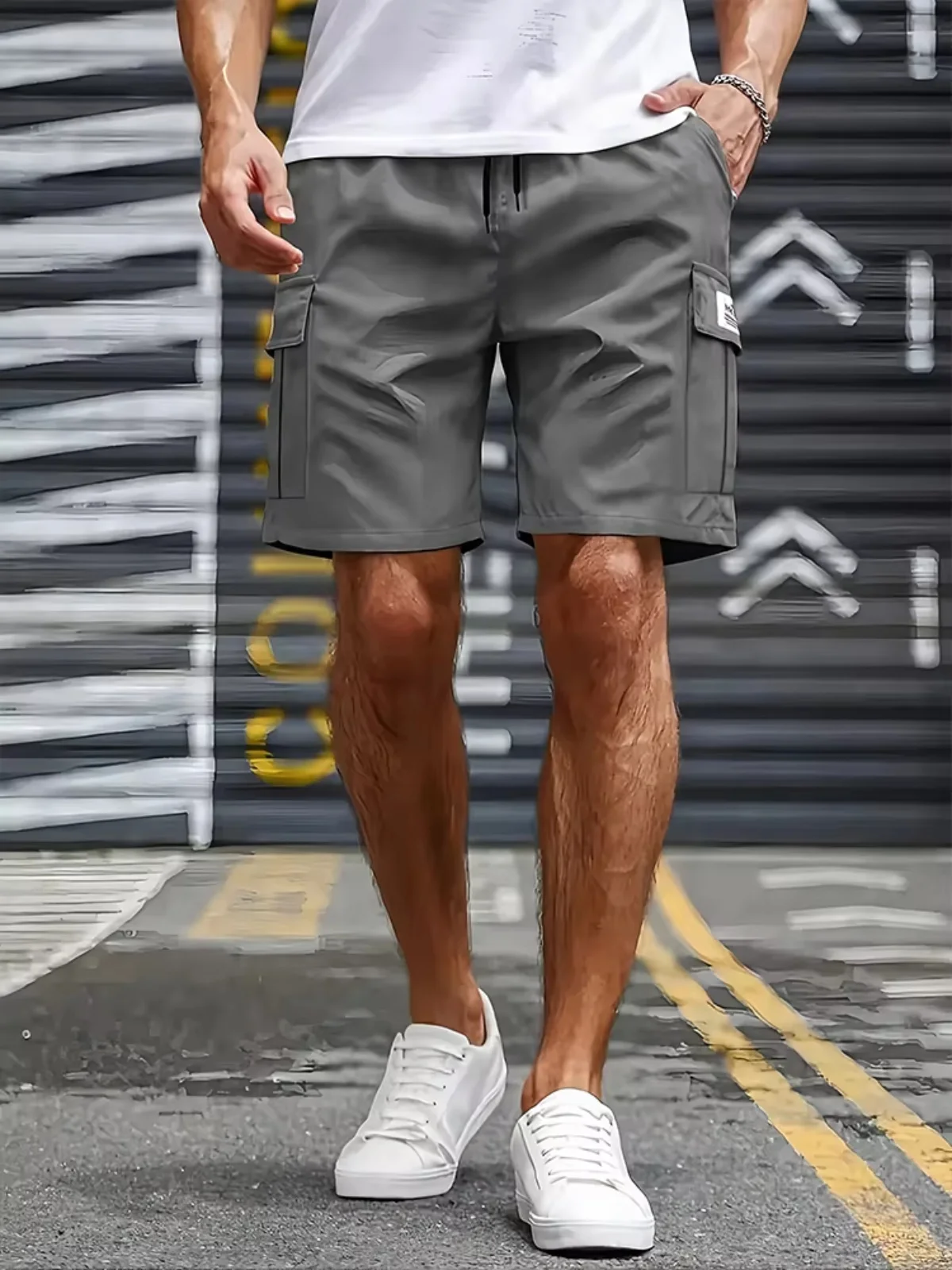 6XL US Plus Größe Schwarz Cargo-Shorts für Männer und Frauen Paare Dünne Lose Sport Casual Koreanische Hip Hop Outwear Hip Hop Shorts männer