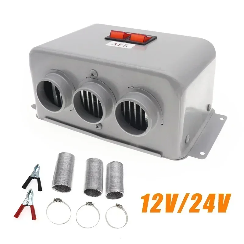 500w 12v 24v tragbare Auto heizung Defroster Demister Heizung Universal Auto Heizung elektrische Kühlung Heiz ventilator für PKW LKW Image