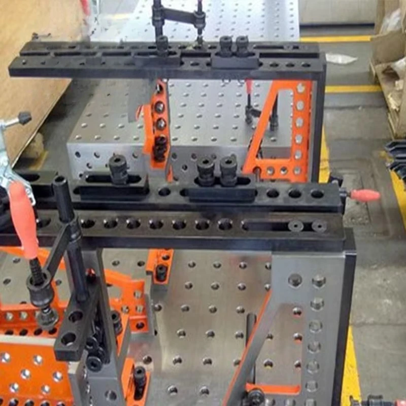 Vorrichtungszubehör 3D-Schweißtischzubehör aus Stahl D16 D28 Schweißtisch OEM-Schweißtisch Hochwertiges Vorrichtungssystem Image